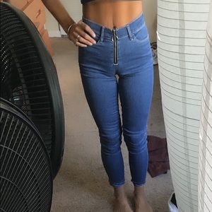 PacSun Bullhead zip jeans 👖 23/ 00